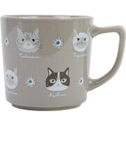 【当商品送料無料】マグカップ ねこ 通販 コップ ネコ カップ コーヒーカップ 陶器マグカップ ぽってりマグカップ 食器 キッチン用品 マイカップ