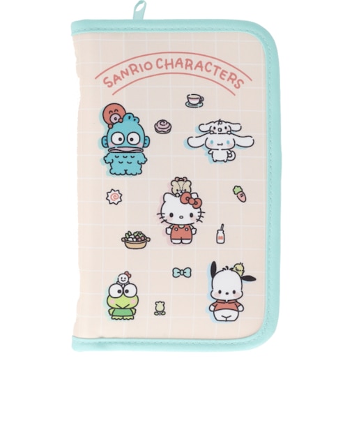 【当商品送料無料】マルチケース キャラクター 通販 通帳ケース カードケース カード入れ マルチ ケース やりくりポーチ 生活費管理 収納力抜群