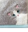 【当商品送料無料】今治フェイスタオル 通販 ロングフェイスタオル ミニバスタオル 猫グッズ かわいい猫柄タオル ギフト 綿100パーセント日本製