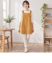 【当商品送料無料】エドウィン エプロン EDWIN 通販 かぶるだけ ワークエプロン カフェエプロン 保育士エプロン 綿 コットン オックス