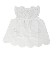 【当商品送料無料】子供用エプロン 女の子 通販 エプロンワンピース キッズスモック 100cm かわいい フリル袖 キッズエプロン 幼稚園保育園