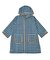 ギンガムチェックレインコート