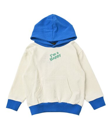 ワンポイント裏毛パーカー