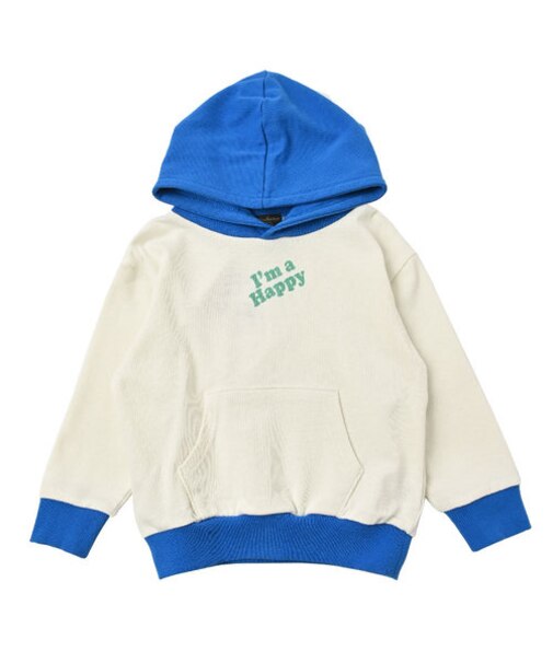 ワンポイント裏毛パーカー