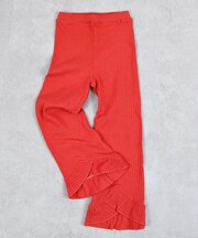 フリルリブパンツ