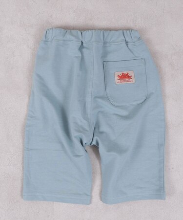 【防汚加工】サルエルストレッチショーツ