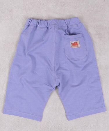 【防汚加工】サルエルストレッチショーツ