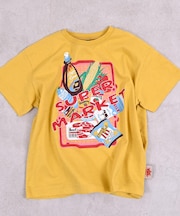 【防汚加工】半袖プリントTシャツ