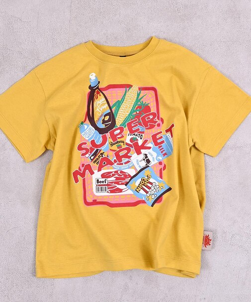 【防汚加工】半袖プリントTシャツ