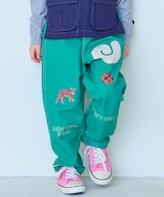 ツイルプリントパンツ