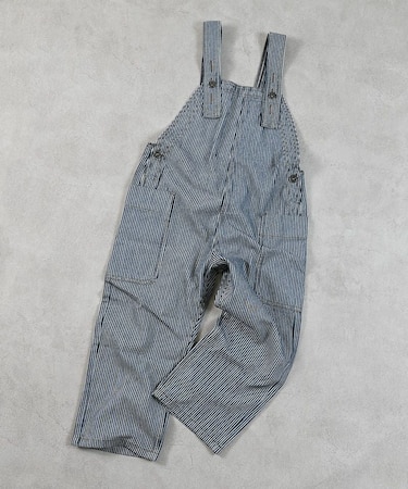 【COTTON from U.S.A】ビッグポケットデニムオーバーオール