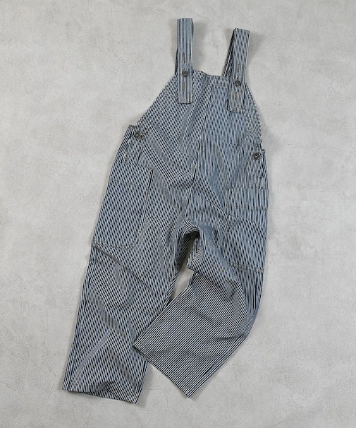 【COTTON from U.S.A】ビッグポケットデニムオーバーオール