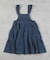 【COTTON from U.S.A】デニムティアードワンピース