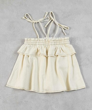 【COTTON from U.S.A】デニムキャミチュニック