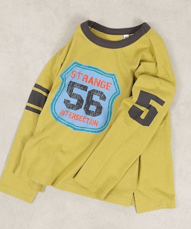 【COTTON from U.S.A】ラインロンT