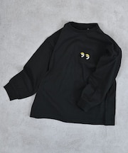 オーガニックコットン 袖リブロンT