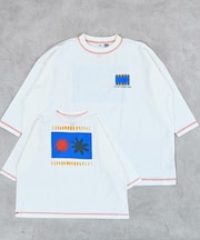 【COTTON from U.S.A】前後プリントビックロンT