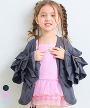 チュールフリルチュニック