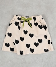 総柄ストレッチミニスカート