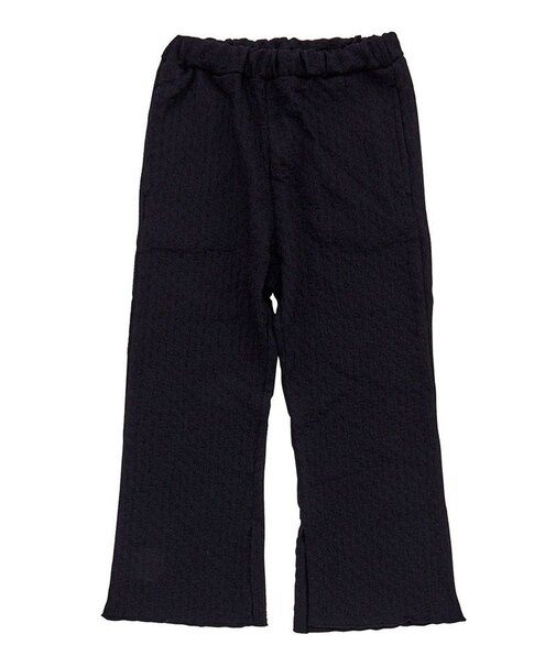 ジャガードスリットフレアパンツ