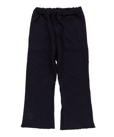 Jr.ジャガードスリットフレアパンツ