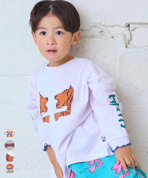 袖リブビッグロンT