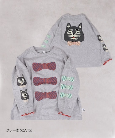 袖リブビッグロンT