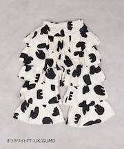 総柄DANDANフレアーパンツ