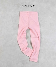 無地リブレギンス