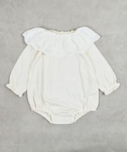 スカラップカラーバルーンボディシャツ