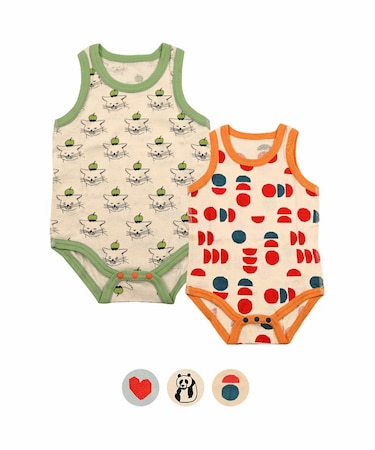 2P ノースリーブボディシャツ