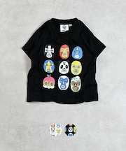 子煩悩レスラープリントTee
