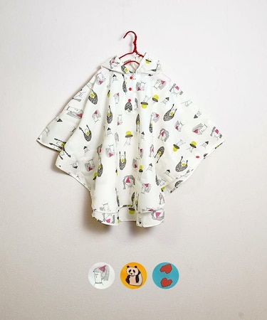 【Sサイズ】Kids poncho
