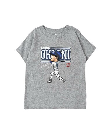 Shohei Ohtani Los Angeles D Cartoon WHT