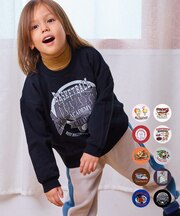 裏毛プリントスウェット