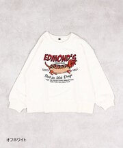 裏毛プリントスウェット