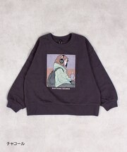 裏毛プリントスウェット
