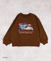 裏毛プリントスウェット