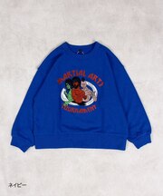 裏毛プリントスウェット