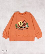 裏毛プリントスウェット