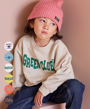 裏毛カレッジスウェット