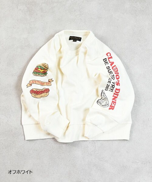 ショートスリーブプリントスウェット♥ スリーブプリントスウェット ｜ トップス ｜ 子供服のセレクトショップ