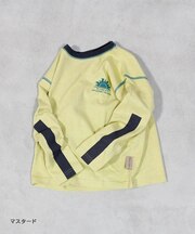 防汚加工ワンポイントラインスリ－ブロンT