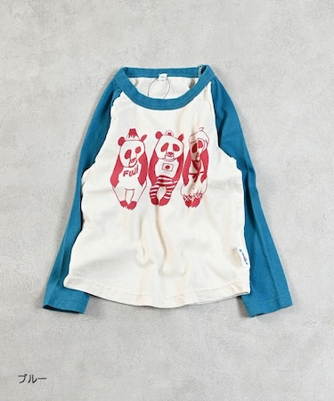 ラグランパンダロンT