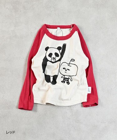 ラグランパンダロンT