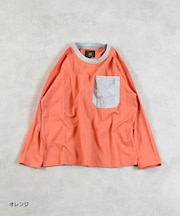 配色ポケットロンTee