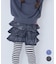 デニムフリルキュロットパンツ