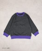 カチオンパイルクルーネックプルオーバー