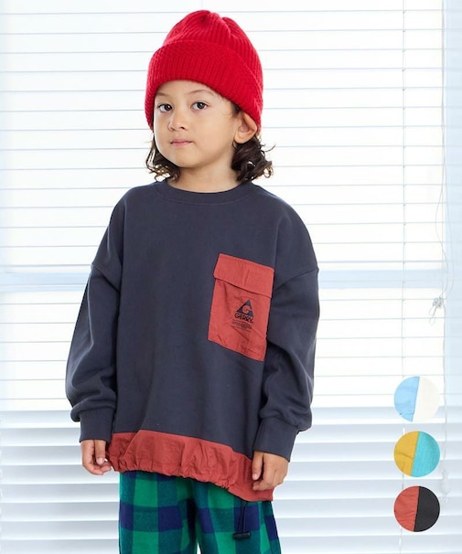 GERRY ナイロン切り替えトレ－ナ－