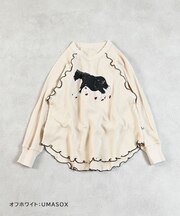 ワッフルメローカットソー